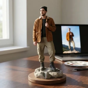 Personal 3D Portrait Sculpture UAE - Hand-Painted handcrafted by Artiqra for customers across the UAE. Personal 3D Portrait Sculpture UAE - Hand-Painted - personal 3D portrait sculpture UAE by Artiqra UAE