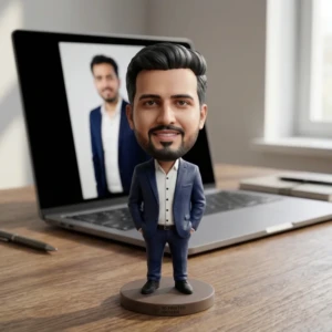 Custom Bobblehead Gift UAE - Solo 3D Miniature handcrafted by Artiqra for customers across the UAE. Custom Bobblehead Gift UAE - Solo 3D Miniature - custom bobblehead gift UAE by Artiqra UAE