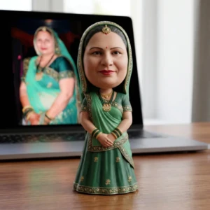 Our Work 56 Custom 3D printed figurine Dubai for graduation gift featuring high detail craftsmanship and weighted stable base