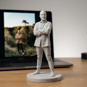 Personal 3D Portrait Sculpture UAE - Marble Finish handcrafted by Artiqra for customers across the UAE. Personal 3D Portrait Sculpture UAE - Marble Finish - personal 3D portrait sculpture UAE by Artiqra UAE