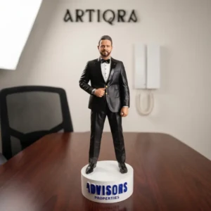 Our Work 1 Personalized collectible 3D portrait UAE for corporate gift with durable crack-resistant premium resin finish
