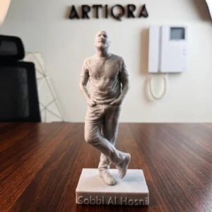 Our Work 17 Personalized collectible 3D portrait UAE for corporate gift with durable crack-resistant premium resin finish