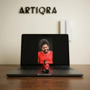 Our Work 27 Ultra-realistic custom miniature sculpture from photo by ARTIQRA UAE, personalized 2-inch lifelike figurine with detailed facial features